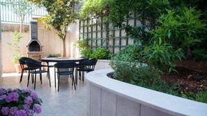 Apartment, 2 Doppelbetten | Balkon