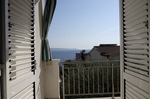 Apartamento, 2 camas de casal | Sacada