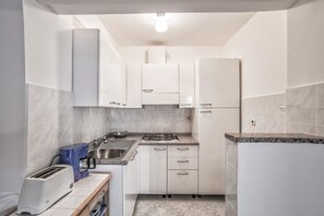 Apartment, 1 Doppelbett und Schlafsofa | Eigene Küche | Herdplatte, Kochgeschirr/Geschirr/Besteck