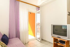 Apartment, 1 Double Bed with Sofa bed | Living room | TV - Apartments Pranjic (Vodice)