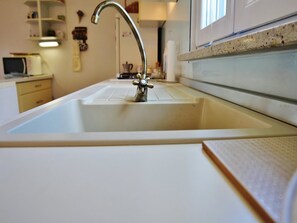 Villa, Mehrere Betten | Eigene Küche | Herdplatte, Geschirrspüler, Kochgeschirr/Geschirr/Besteck