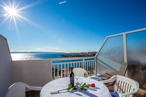 Appartement, 1 tweepersoonsbed met slaapbank | Balkon