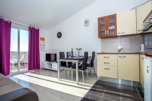 Appartement, 1 lit double et 1 canapé-lit | Cuisine privée