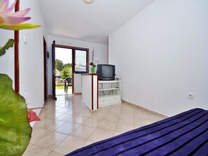 Apartamento, 1 cama de casal e sofá-cama | Cozinha privada | Cooktop