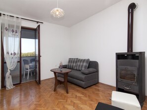 Apartment, 1 Double Bed with Sofa bed | Living room | TV