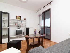 Apartment, 1 Double Bed with Sofa bed | Living room | TV - Apartment Katien / One Bedroom A1 (Medulin)
