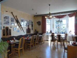 Daily buffet breakfast (EUR 6.5 per person)
