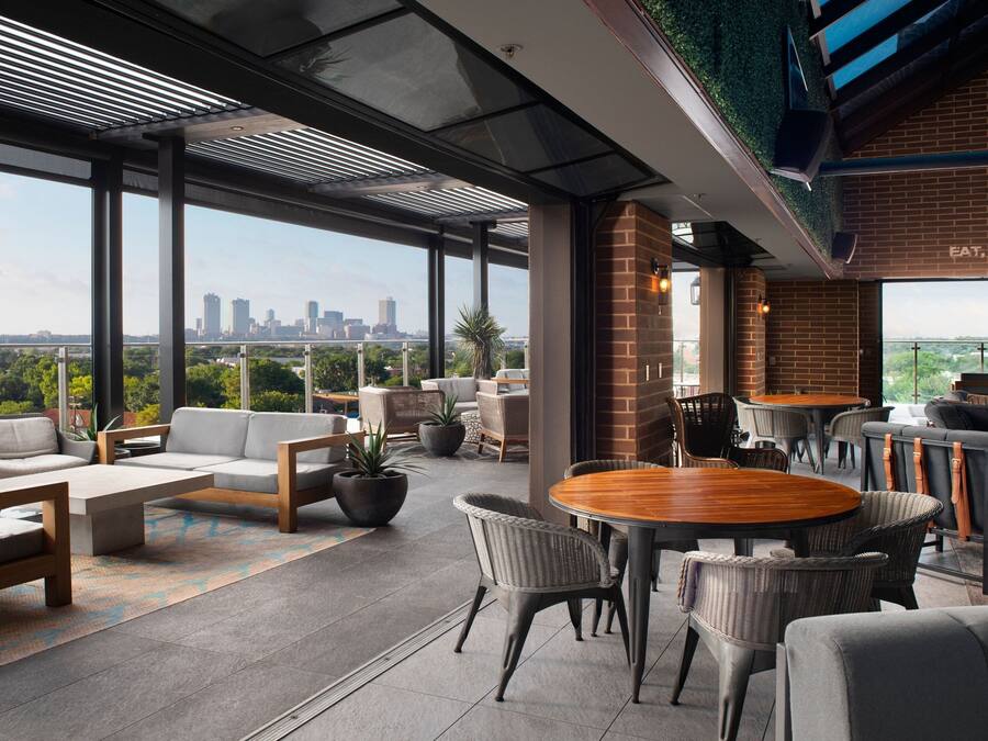 Rooftop terrace