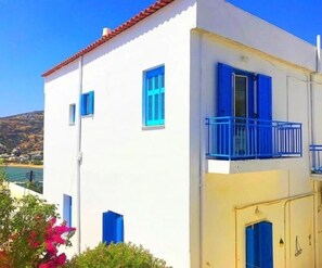 Front of property - Villa Bagia (Andros)