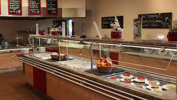 Daily buffet breakfast (EUR 9.99 per person)