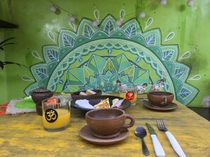 Breakfast area - Om Sweet Home (Jijoca de Jericoacoara)