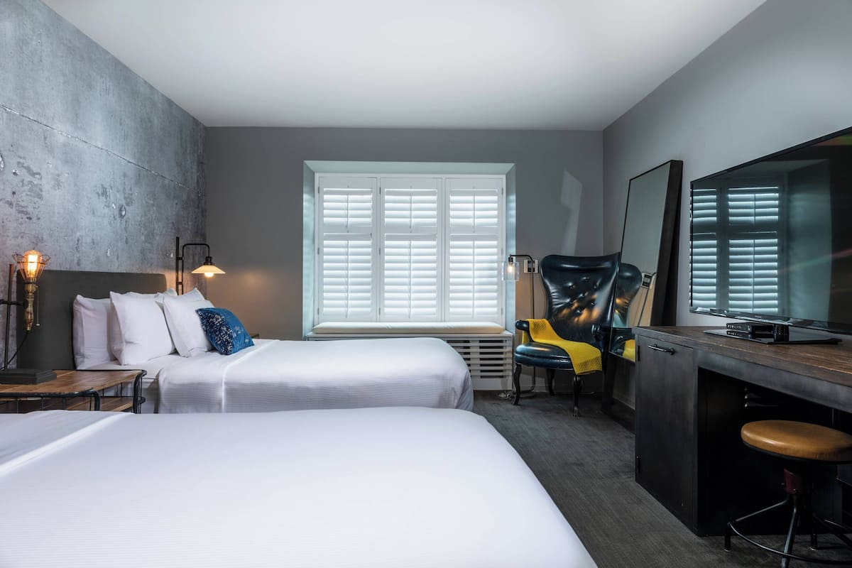 1 habitación y ropa de cama de alta calidad