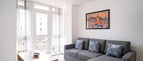 Luksushuoneisto | Oleskelualue | Televisio