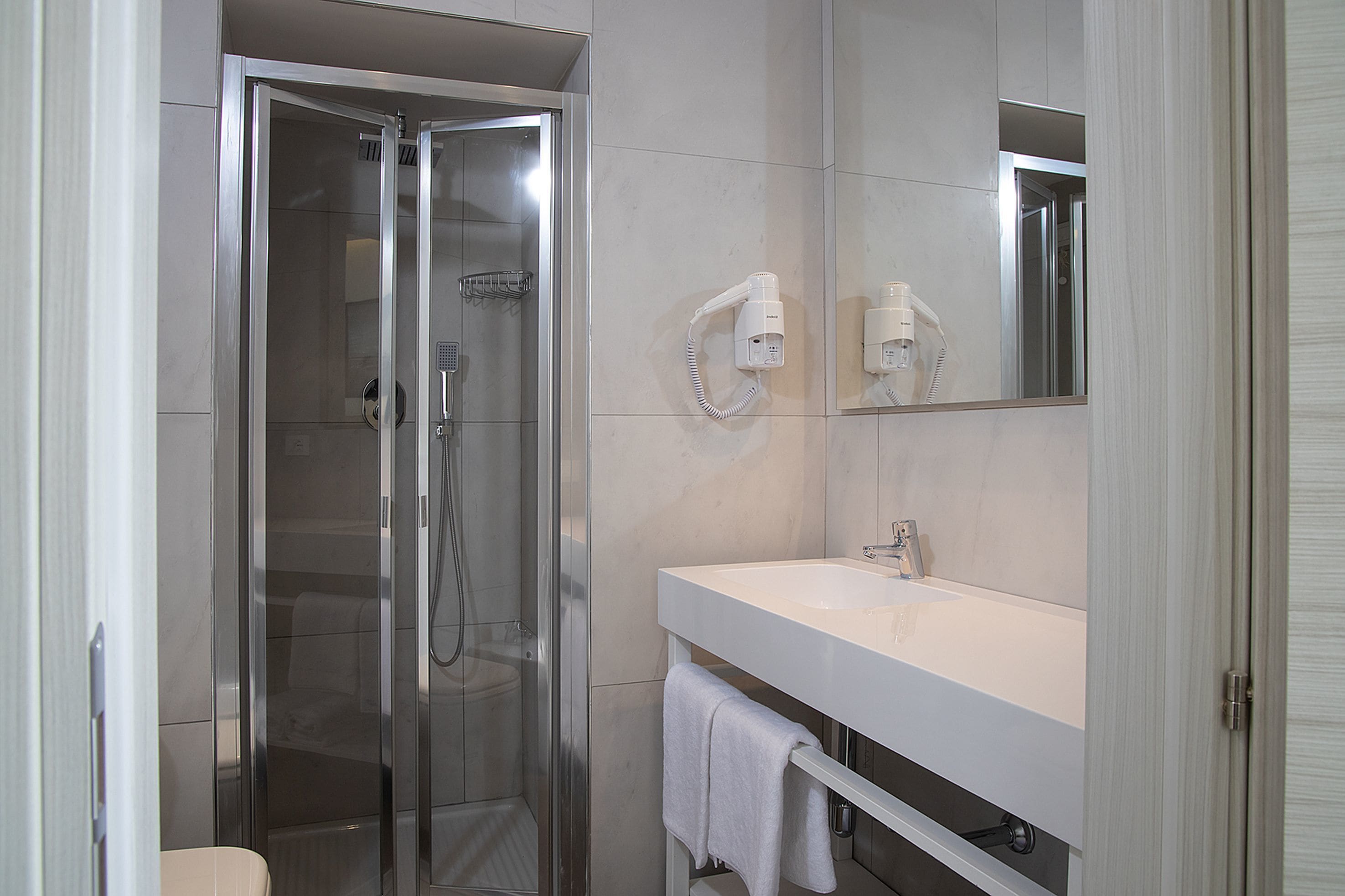 free toiletries, hair dryer, bidet, soap