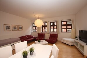 Apartment | Living area - MATRJOSCHKA Boutique Apartment (Leipzig)