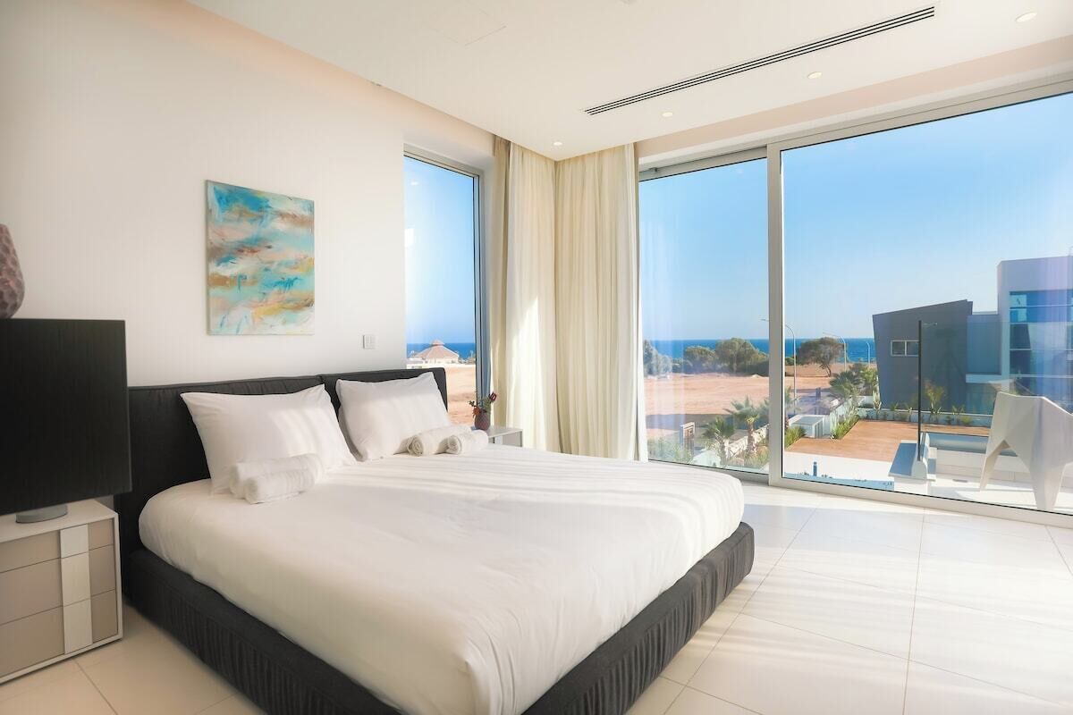 Elite-Villa, Strandblick | Zimmerausstattung