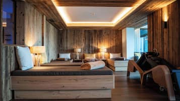Sauna, baño de vapor y tratamientos corporales