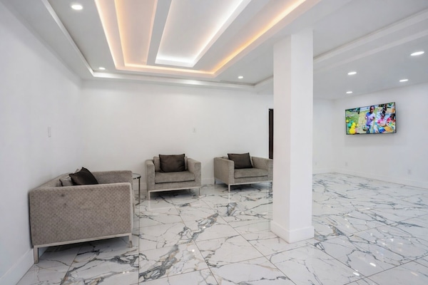 Lobby sitting area
