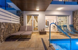 Beheizter Pool