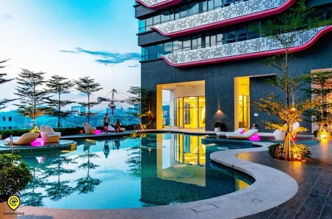 Indoor pool, outdoor pool