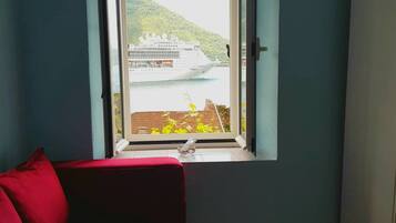Villa, Sea View | Living area | Flat-screen TV