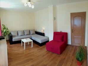 別墅, 海景 | 起居區 | 平面電視