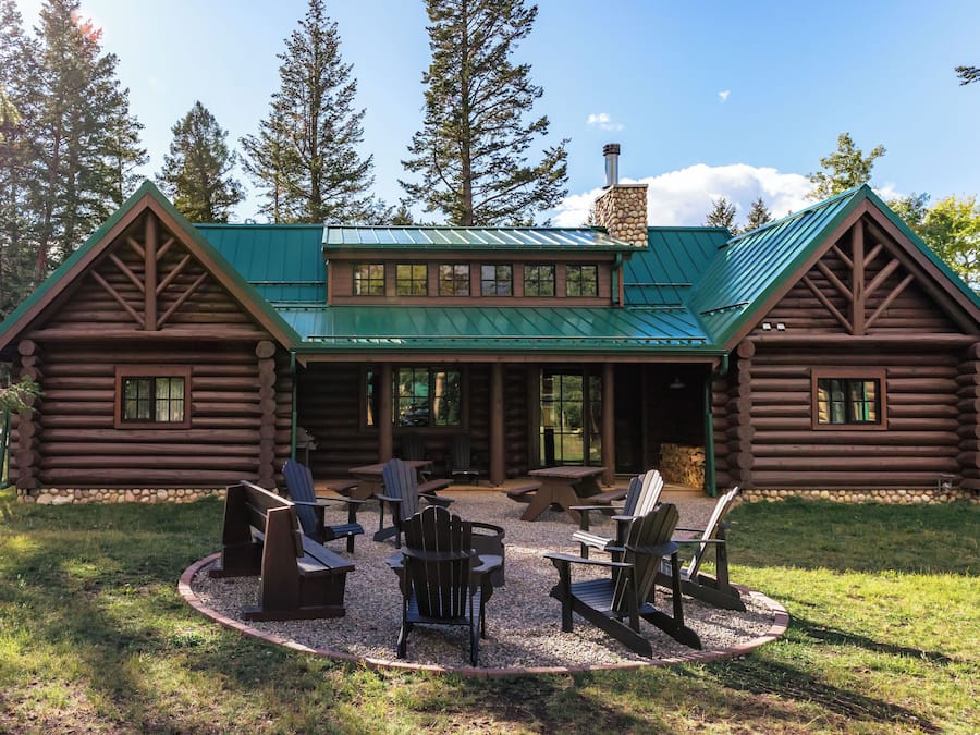 Chalet | Vue de la chambre