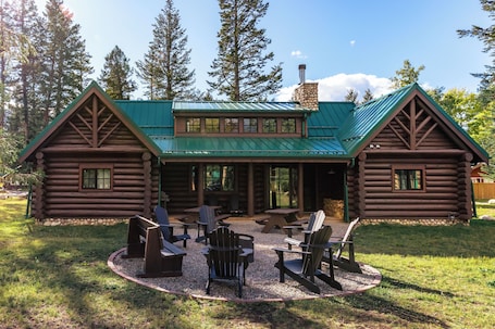 Chalet | View from room. Pine Bungalows