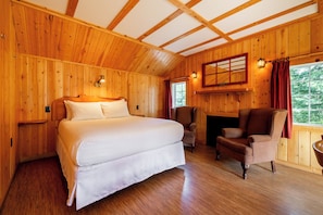 East Cabin | Premium bedding, pillow-top beds, individually decorated