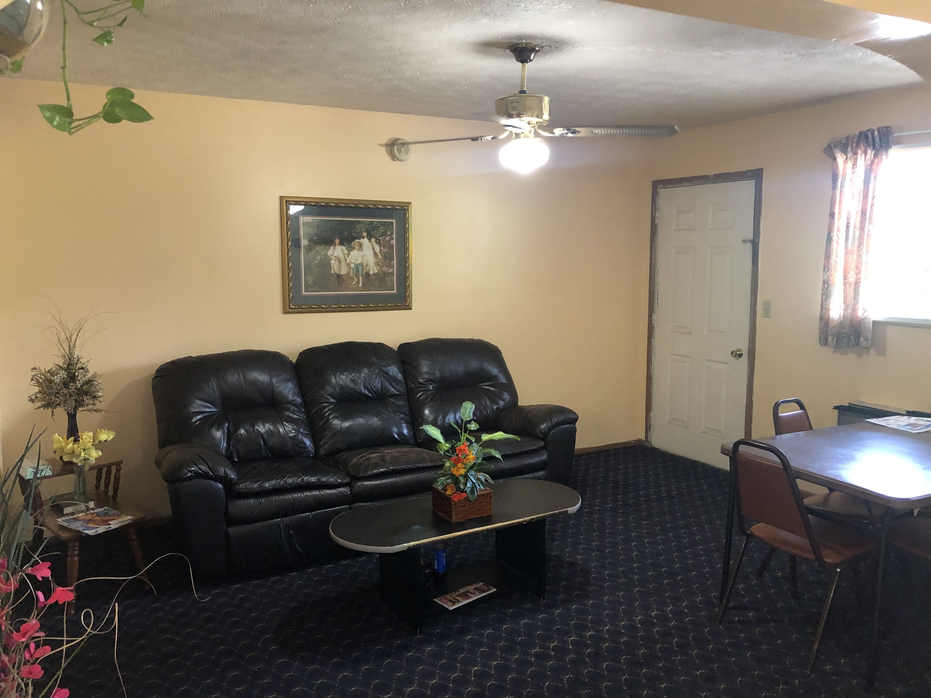 Sala de estar en el lobby