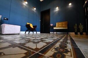 Zona de estar del vestíbulo