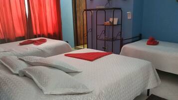 Free WiFi, bed sheets