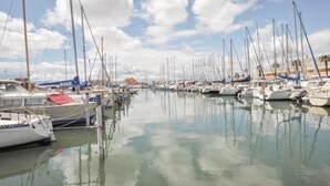 A marina with numerous sailboats docked in calm waters. - Pet friendly home in Baixas (Baixas)
