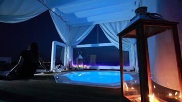 Suite junior, 1 cama Queen size, alberca privada, vista al mar (Armony) | Alberca privada