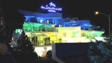 Front of property - evening/night
