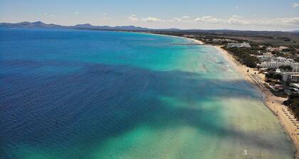 Ca Na Coloma 145 fantastic villa with barbecue, billiards, ping pong and WiFi