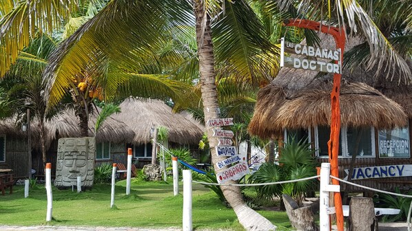 Façade de l’hébergement 