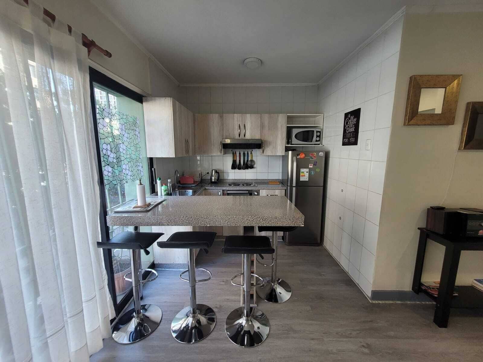 Cozy renovated apartment in great location | Private kitchen | Microwave, stovetop, toaster, spices