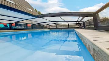 Una piscina riscaldata