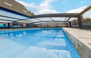 Una piscina riscaldata