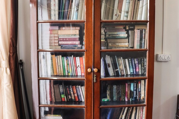 Ask for a book and make a cup of coffee to relax...