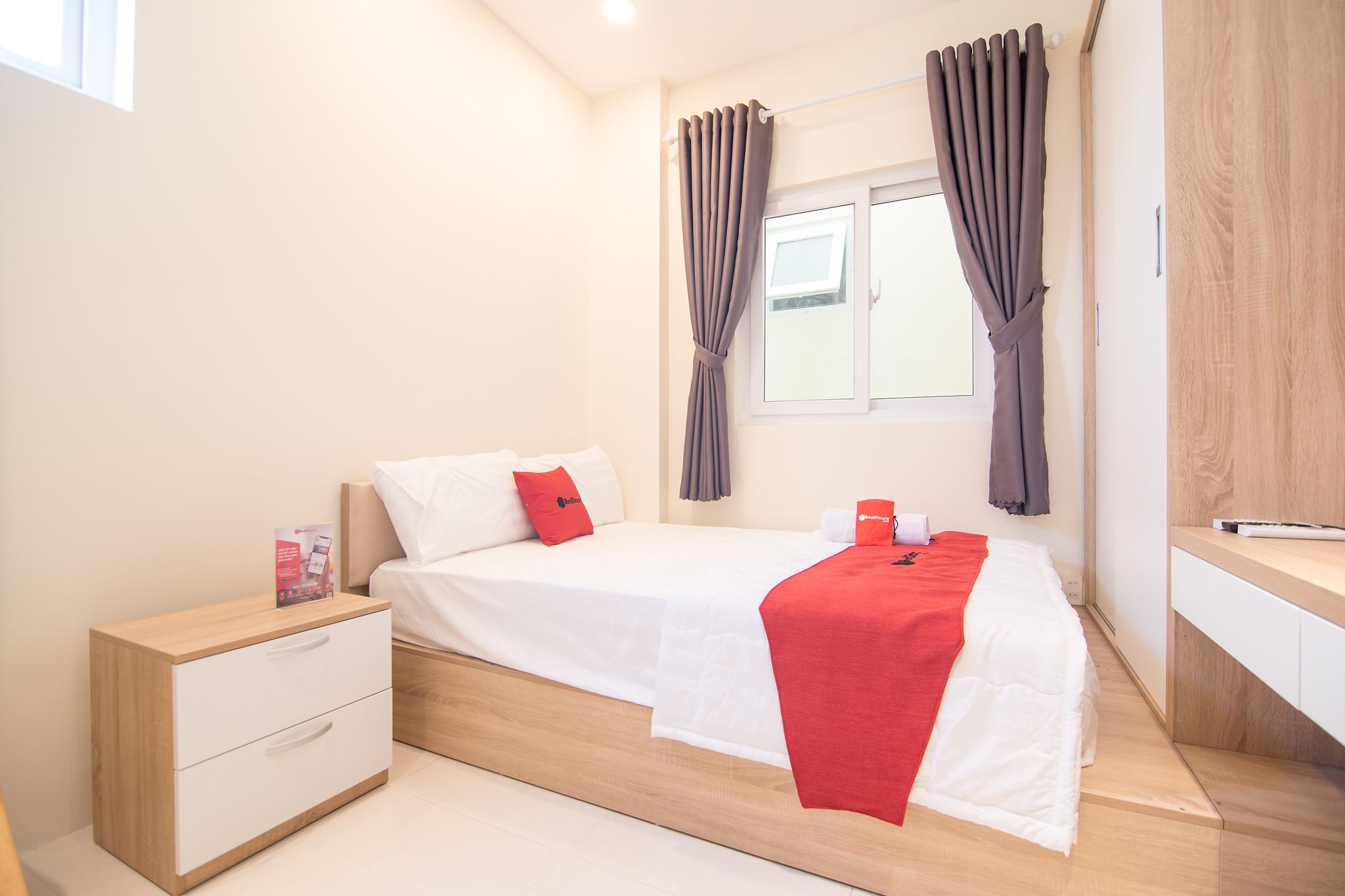 ダブルルーム | デスク、WiFi (無料)、ベッドシーツ