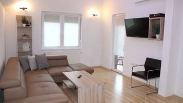 TV, video game console, stereo