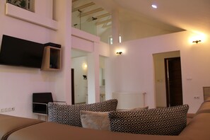 TV, video game console, stereo