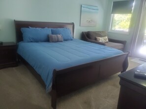 1 soverom, strykejern/-brett, wi-fi (inkludert) og sengetøy