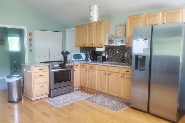 Brand new appliances and granite countertops, new sink and fixtures