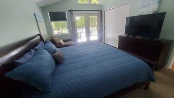 1 soverom, strykejern/-brett, wi-fi (inkludert) og sengetøy