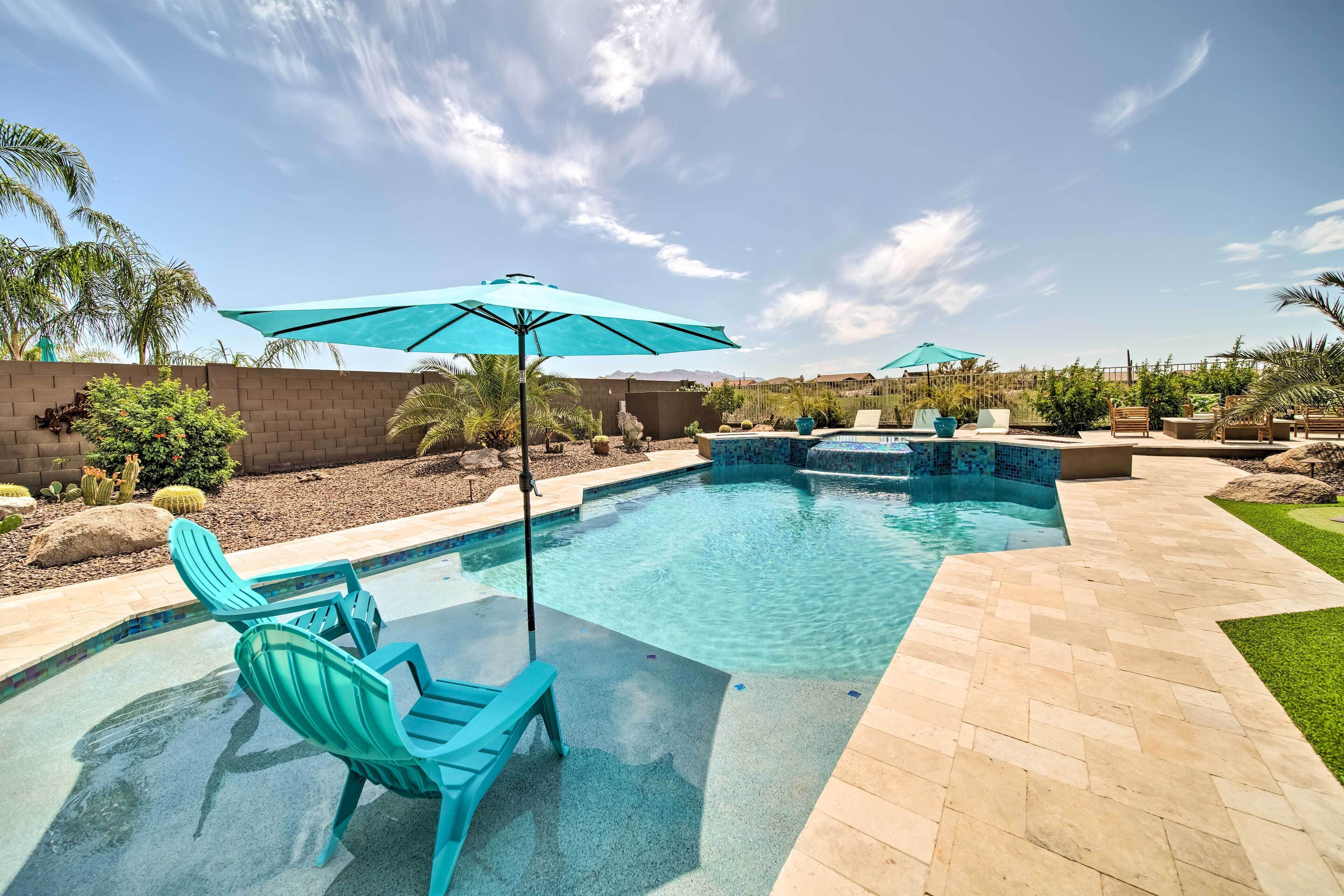 Upscale Goodyear Home w/ Resort-Style Pool & Spa!