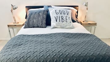 1 Schlafzimmer, Bügeleisen/Bügelbrett, kostenloses WLAN, Bettwäsche