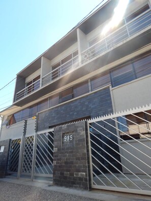 Fassade der Unterkunft